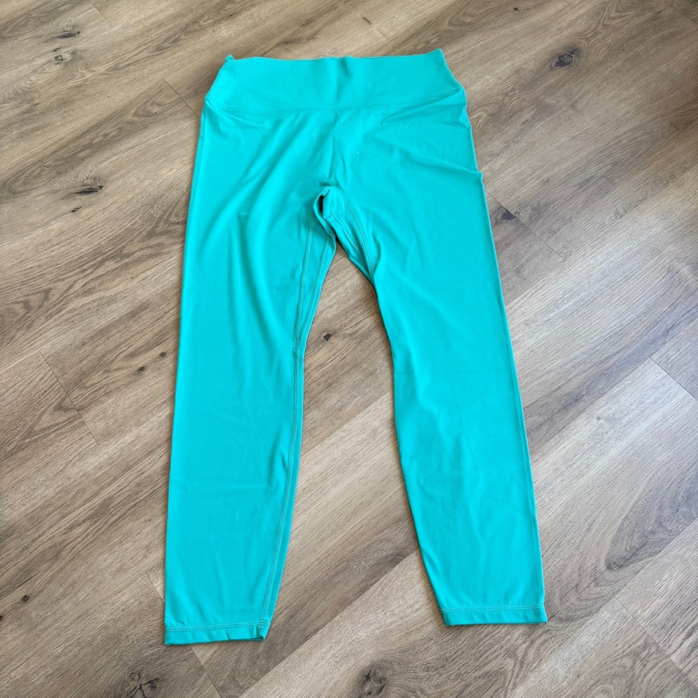 New in Package Comfrt Athleisure Leggings XXL Green High Waisted